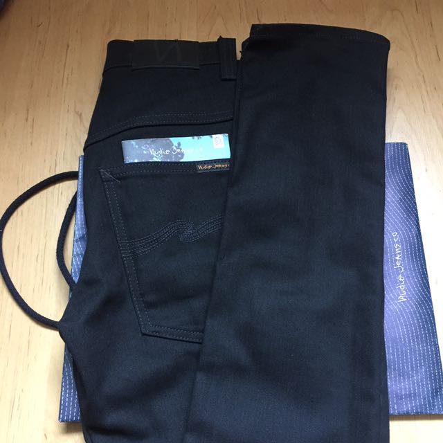 nudie jeans thin finn black ring