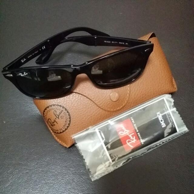 Ray Ban rb4223 Folding Liteforce Wayfarer Men s Fashion Watches Accessories Sunglasses Eyewear on Carousell