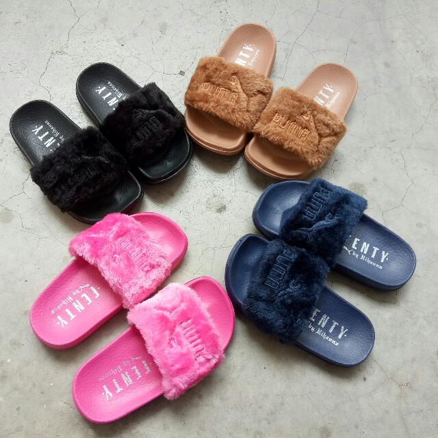 puma fenty slides kids