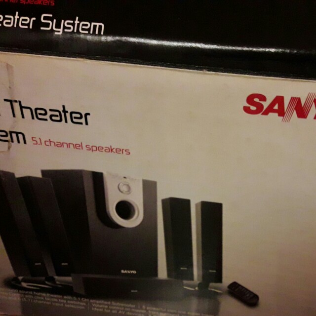 sanyo 5.1 home theatre system