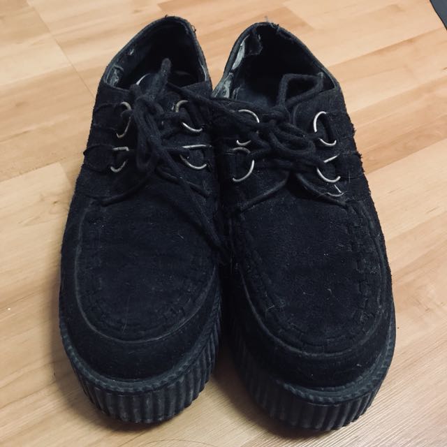 Velvet Vintage Creepers Women s Fashion Footwear Loafers on