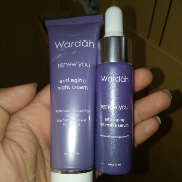 wardah renew you anti aging serum