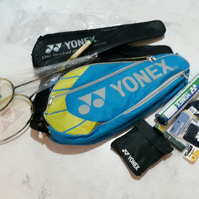 used badminton set