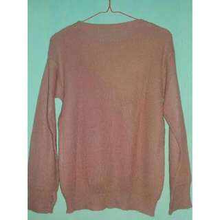 Sweater Roundhand Dusty Pink