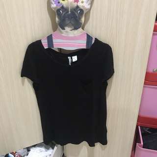 H&M pocket tee xs