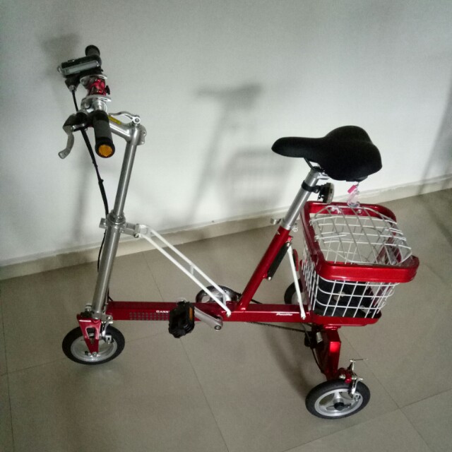 foldable adult tricycle