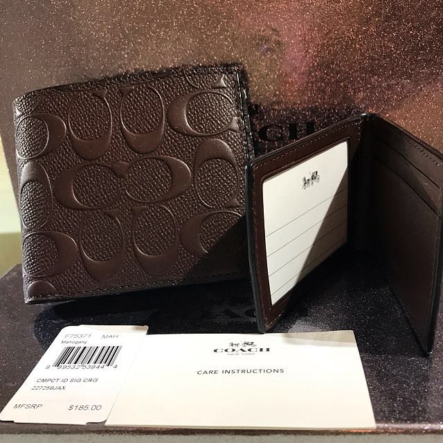 coach f75371 mahogany