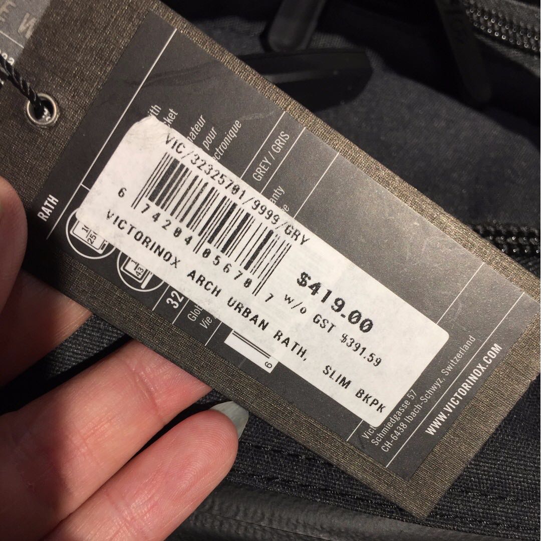Brand New VICTORINOX Architecture Urban Rath Laptop Backpack
