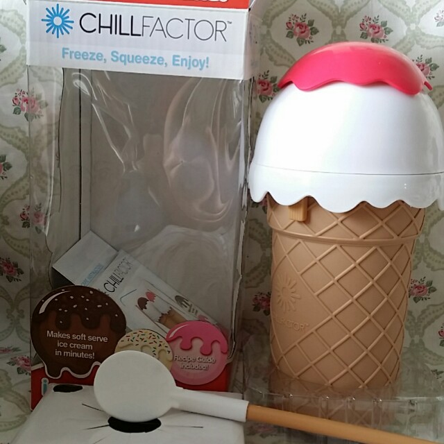 Chill factor ice cream maker recipe outlet