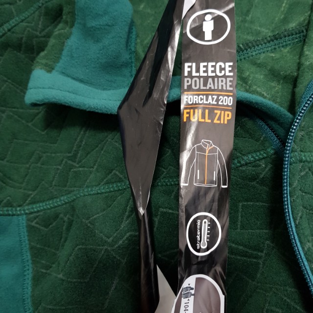 fleece polaire forclaz 200 full zip