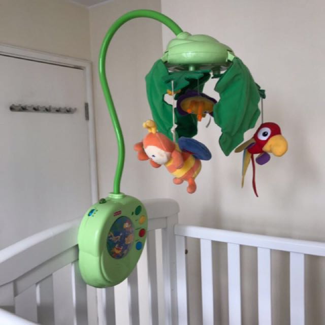 Fisher Price Musical Cot Mobile, 兒童＆孕婦用品, 嬰兒玩具 Carousell