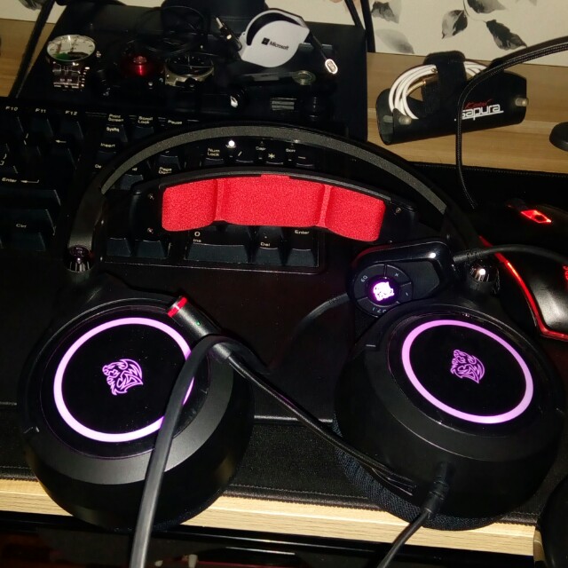 Gaming Headset TT ESPORTS CRONOS RIING RGB 7.1 Audio Headphones