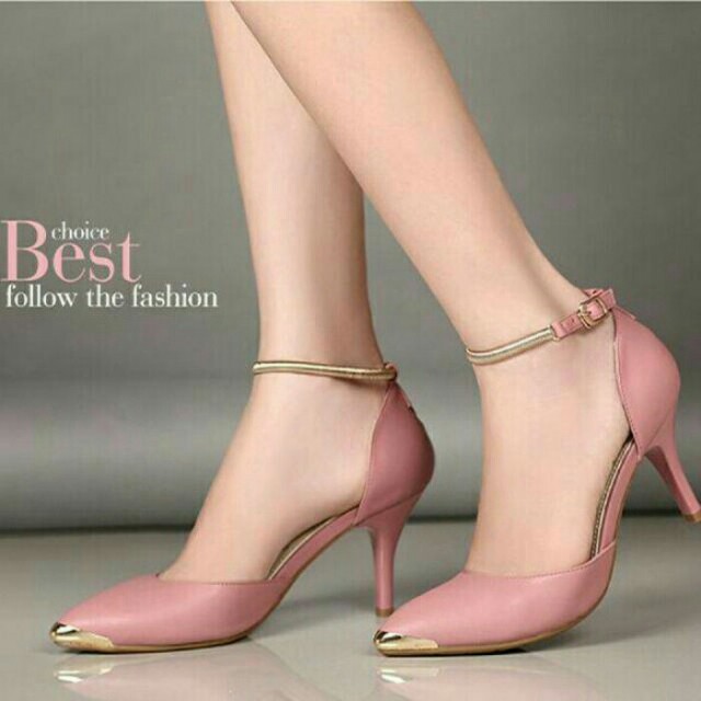 sepatu heels 5 cm