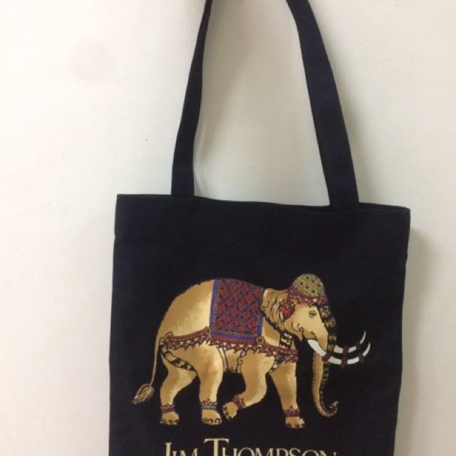 jim thompson canvas tote bag