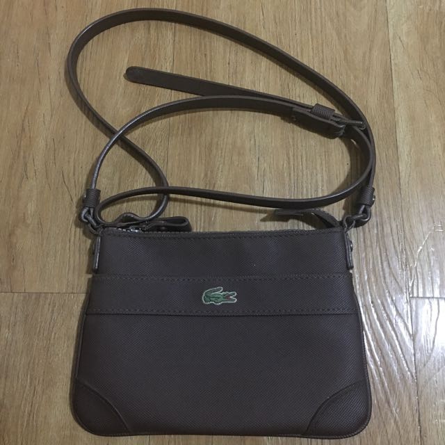 lacoste sling bag women