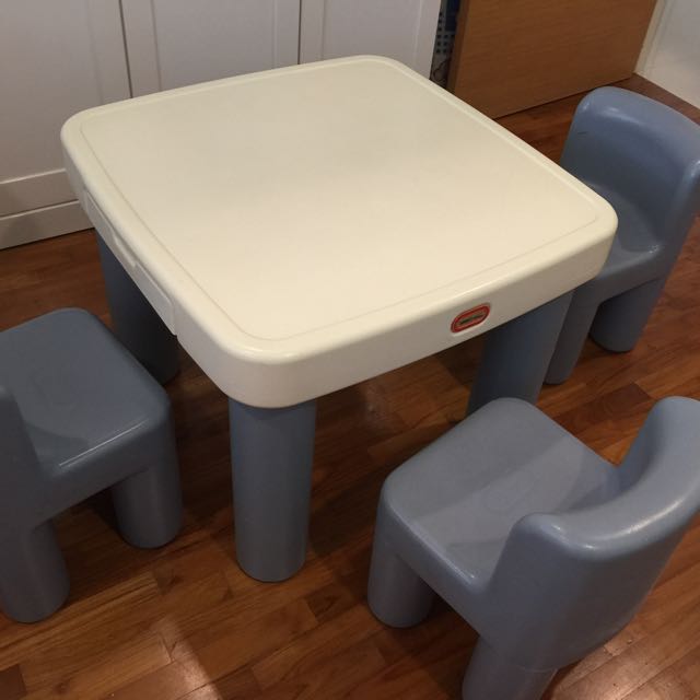 little tikes kids table and chairs