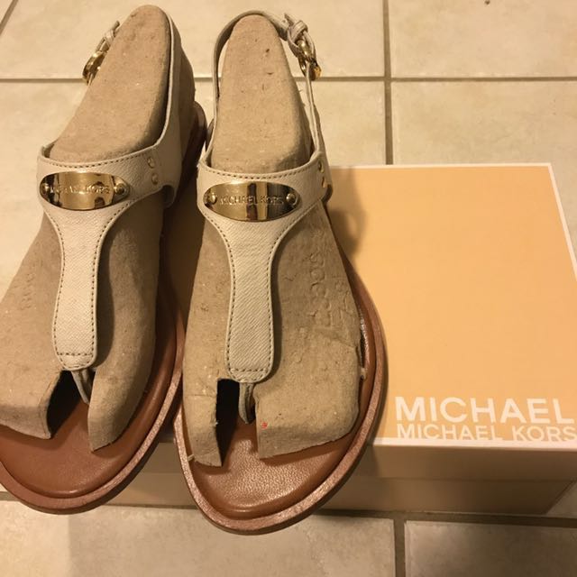 michael kors sandals womens orange