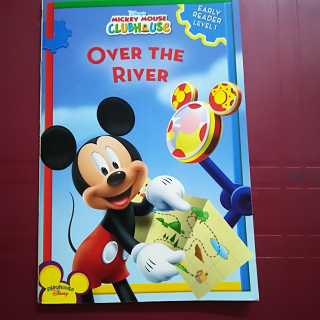 Mickey Mouse Clubhouse Over The River Books Stationery Children S Books On Carousell