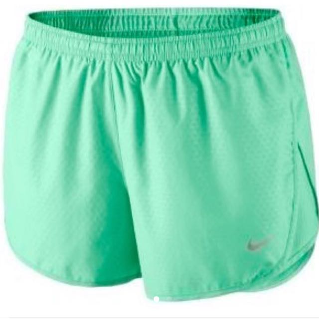 mint green nike shorts