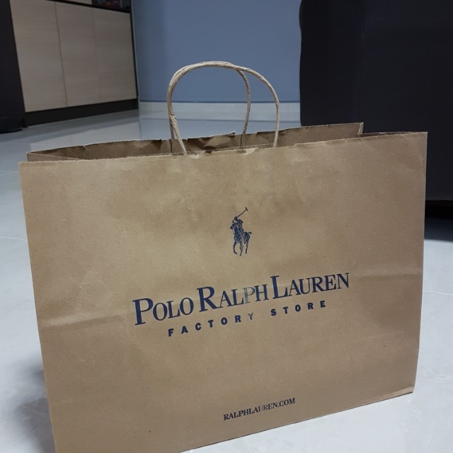 polo ralph lauren shopping bag