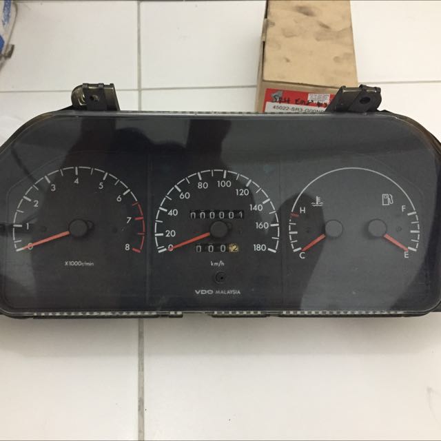 1 Year Warranty Proton Iswara Saga Meter Speedometer Wholeset 1 3 1 5cc Price Including Trade In Auto Accessories On Carousell
