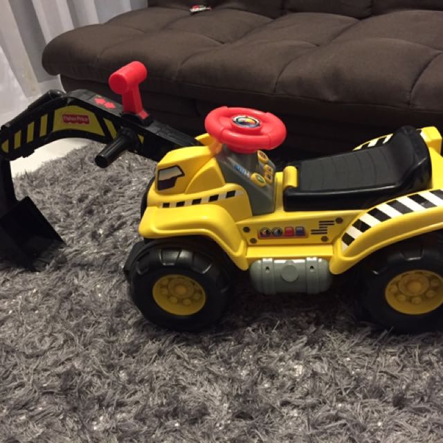 fisher price ride on digger
