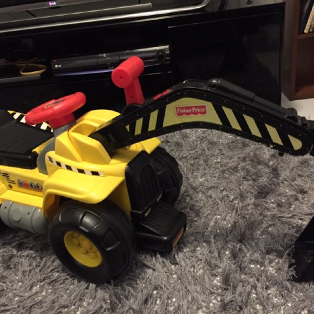 fisher price ride on digger