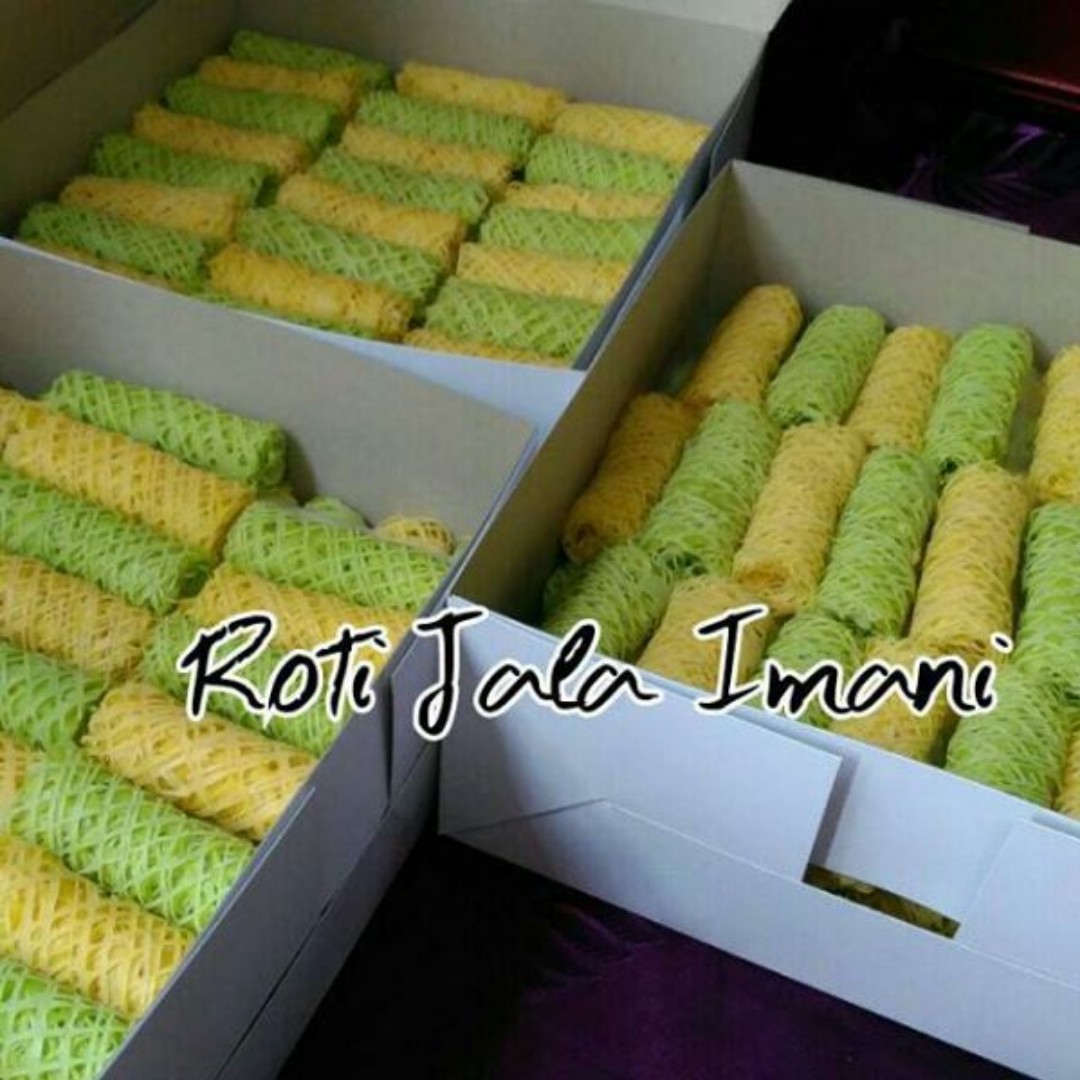 Roti Jala 100pcs Kuah Kari Food Drinks Packaged Snacks On Carousell