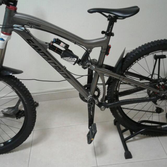 santa cruz nomad frame