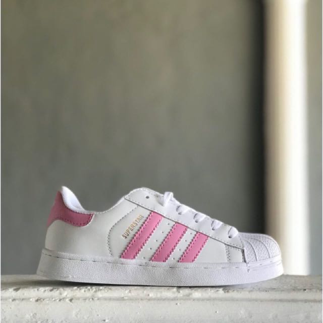 Adidas superstar weiß pink 40 clearance