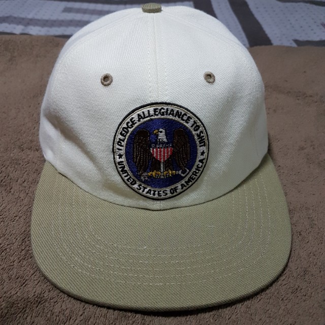 Supreme you pledge allegiance hat sale