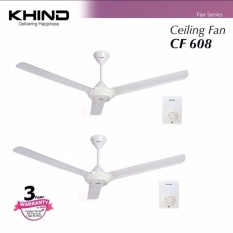 Twin In Pack Khind 60 Ceiling Fan New Model Cf 608 Sales