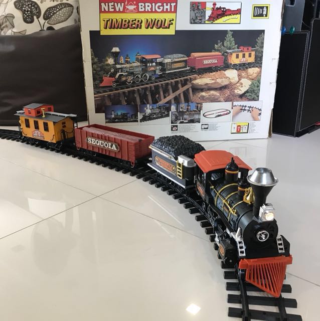 new bright train set