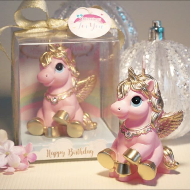 Wedding Party Door Gifts Unicorn Candle Design Craft Others On