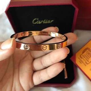 Cartier love bracelet ( Bracelet only )