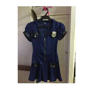 WEST SEAL Police woman dress