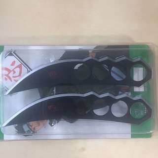 Minato Kunai and Asuma blades