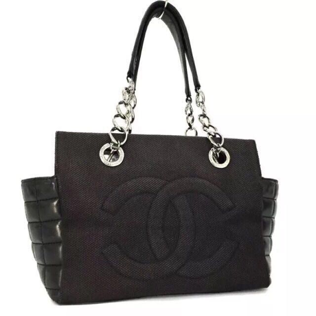 Sold ) CHANEL PTT Style Timeless Casual Yet Stylish Tote Bag. Rare