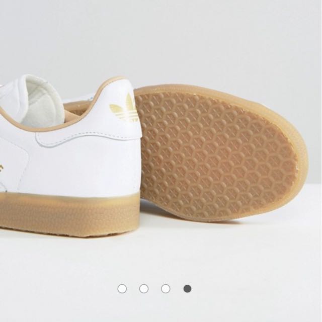 Adidas originals white leather Gazelle