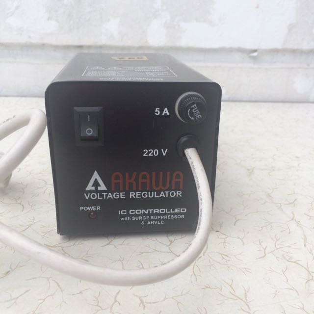 Akawa Voltage Regulator 350VA (Category: Electrical, Adaptors & Sockets) located in Paranaque City. Submitted by tsentiatsen (Listing ID 132375061, Image 2). Description: 2 stocks are available .