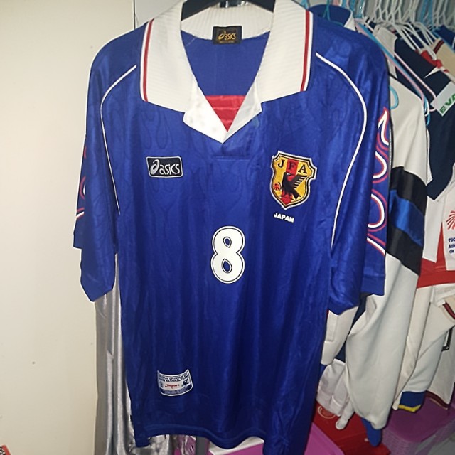 Authentic nakata Japan Home word cup 98 jersey, Sports Equipment 