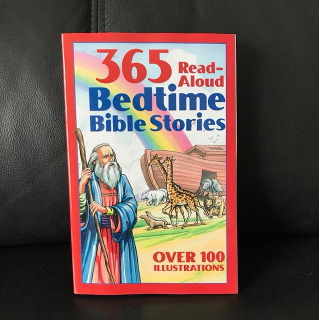 Bedtime Bible Story Book 365 Read Aloud Stories From The Bible