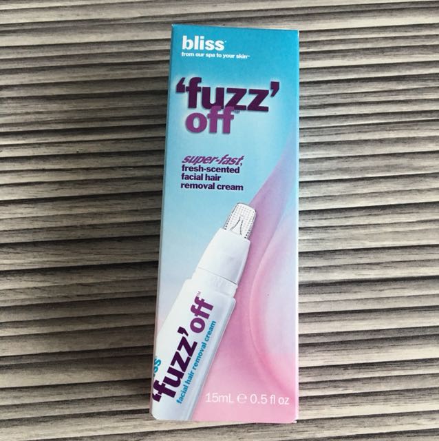 Bliss Fuzz Off Facial Hair Removal Cream Health Beauty Bath Body On Carousell