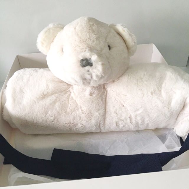 mothercare comforter teddy bear blankie