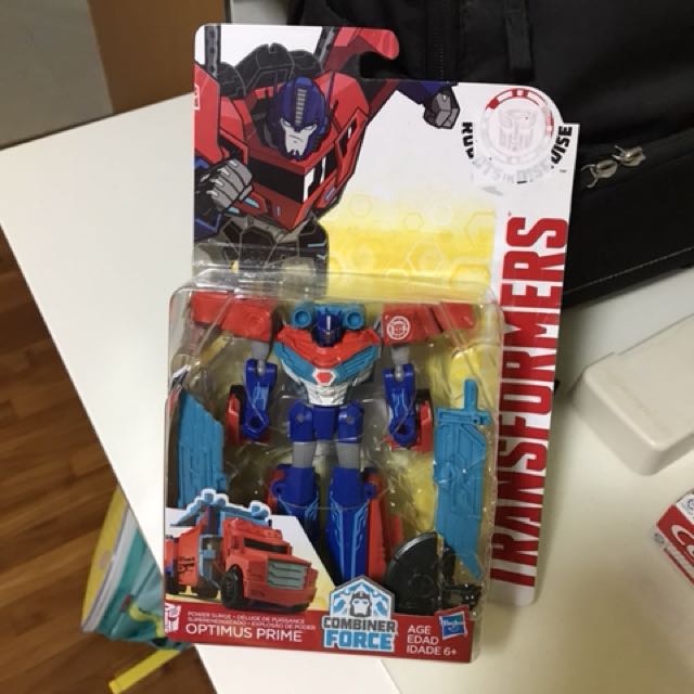 transformers robots in disguise warrior class power surge optimus prime