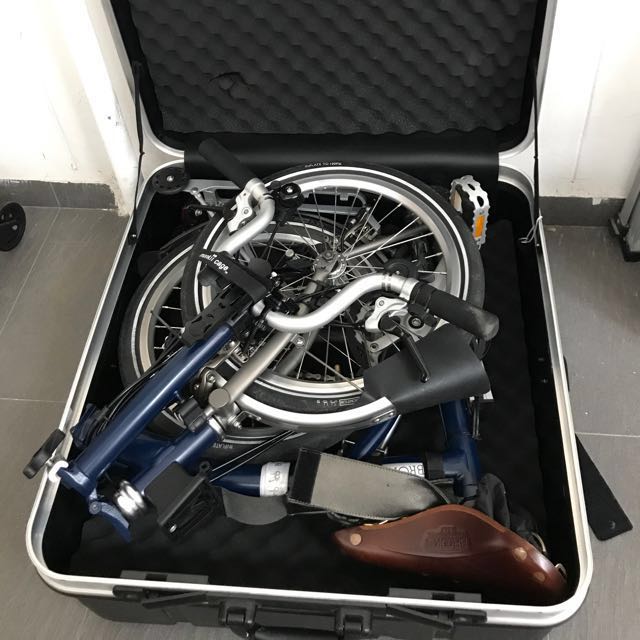 Brompton with hidden power Sports Equipment Bicycles Parts Bicycles on Carousell