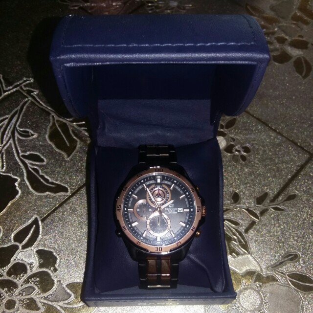 edifice black gold