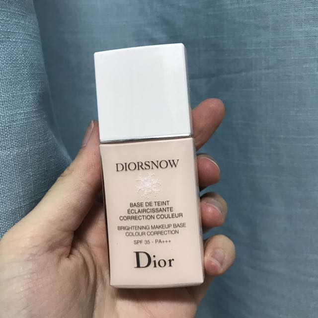 diorsnow brightening makeup base