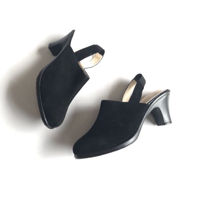Heels Hitam Tali Murah Sepatu Highheels Suede Sepatu Kerja Wanita Sepatu Heels Kantor Resmi Heels Pesta Cuci Gudang Termurah Olshop Fashion Olshop Wanita Di Carousell