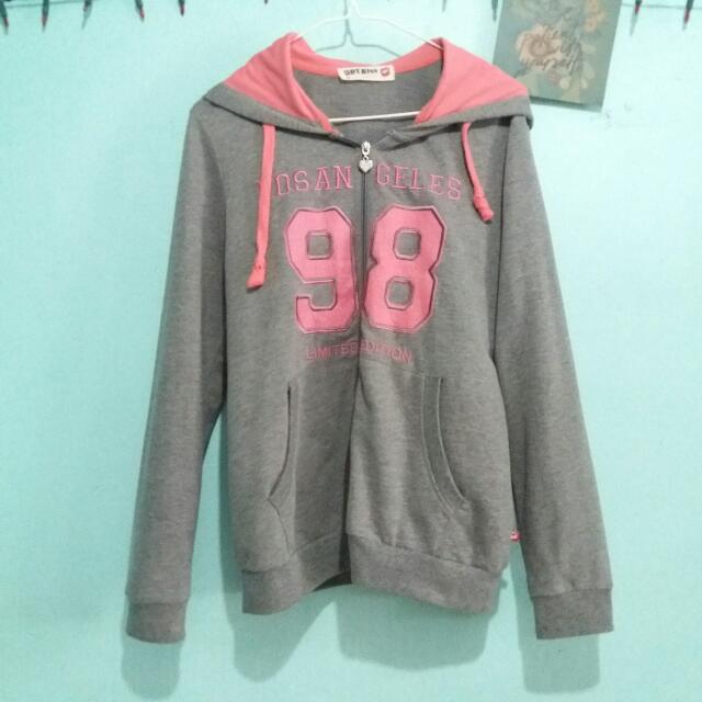 Hot Kiss Jacket Women S Fashion Clothes Outerwear On Carousell Kiss logo skeleton punk rock heavy metal music band jacket t shirt patch sew iron on embroidered symbol badge cloth. carousell